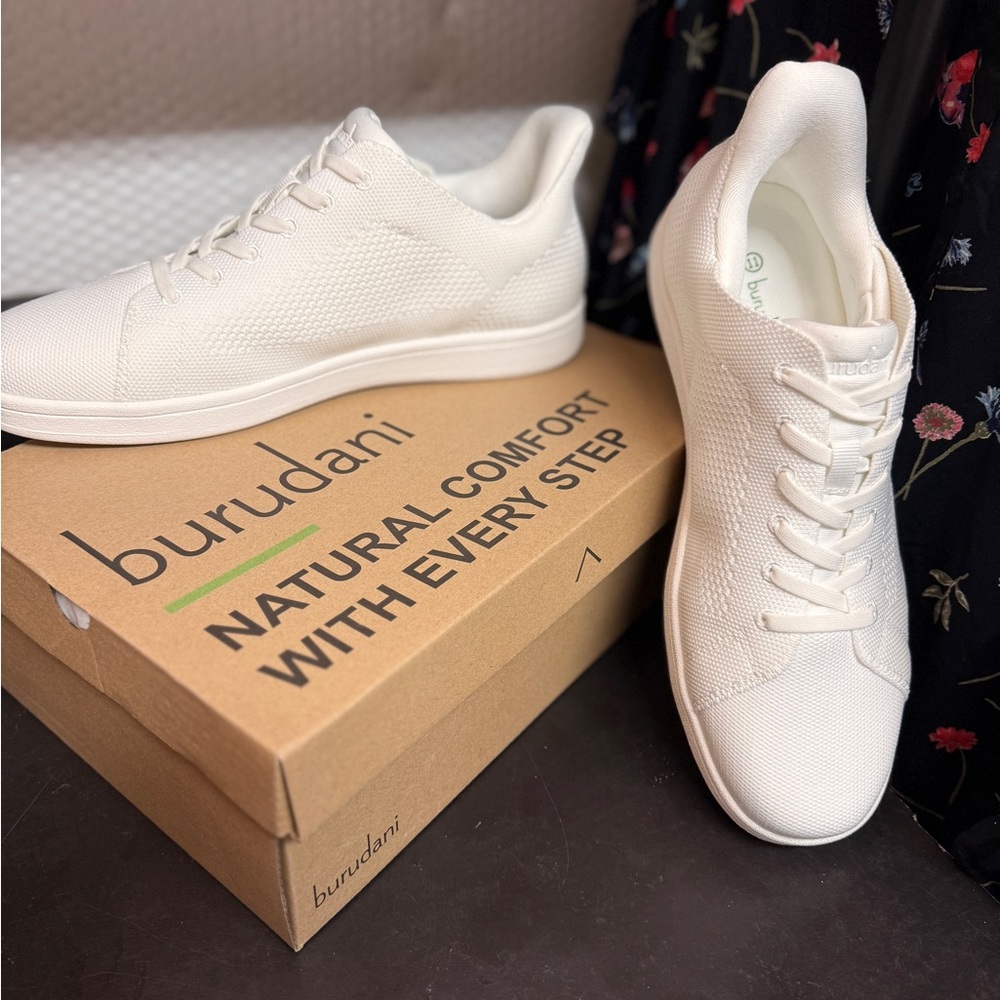 Women's White Sneakers - Picture 4 of 4